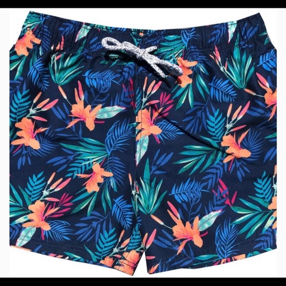 Molokai Tropical Swim Trunks NWT - Picture 2 of 10